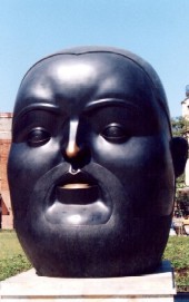 ESCULTURA DE BOTERO - Cabeza